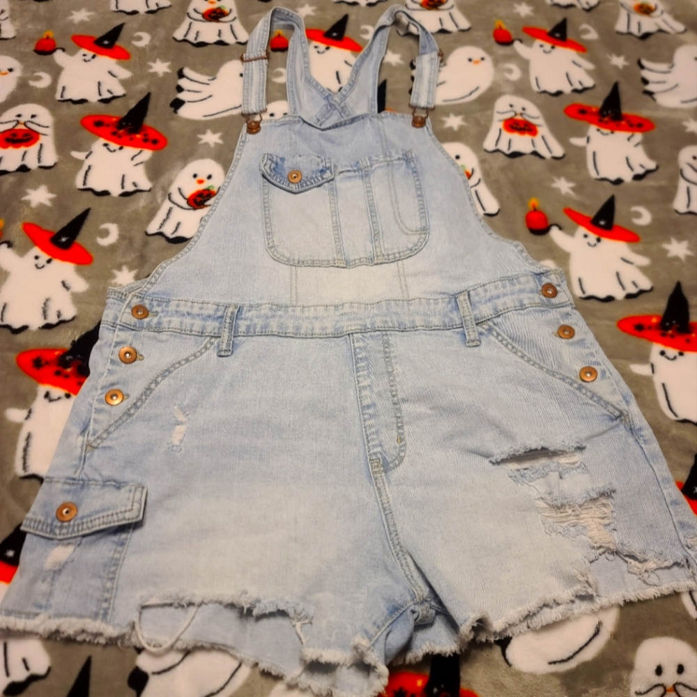 Overalls shorts